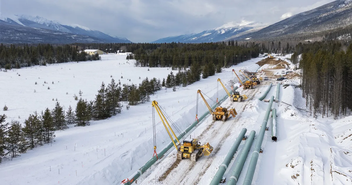 Proposed Alberta to B.C. pipeline