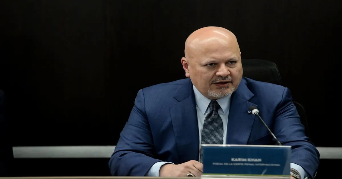 International Criminal Court chief prosecutor Karim Khan